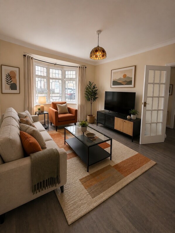 Living area - Home from home, perfect for contractors, teams, and family getaways (Southend-on-Sea)