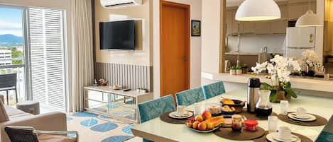 Departamento Premium, acceso a la alberca, vista a la playa | Servicios de la habitación