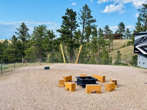 Canyon Campsite Near Devils Tower