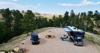 Canyon Campsite Near Devils Tower