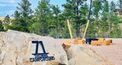 Canyon Campsite at Devils Tower
