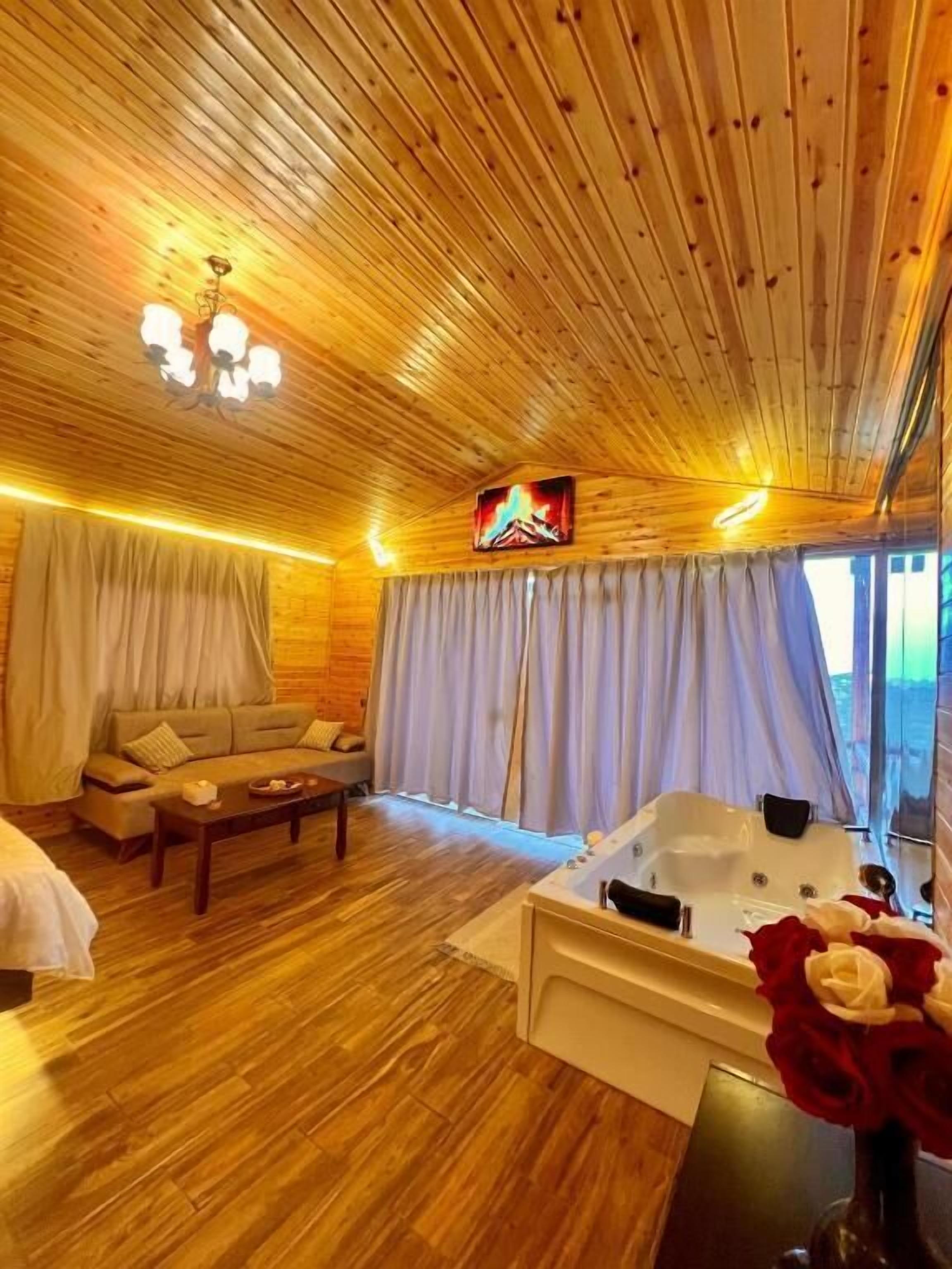 Phòng đôi Cao cấp, quang cảnh núi | Nội thất