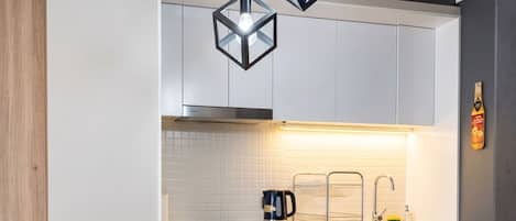 Departamento, 1 cama Queen size | Restaurantes