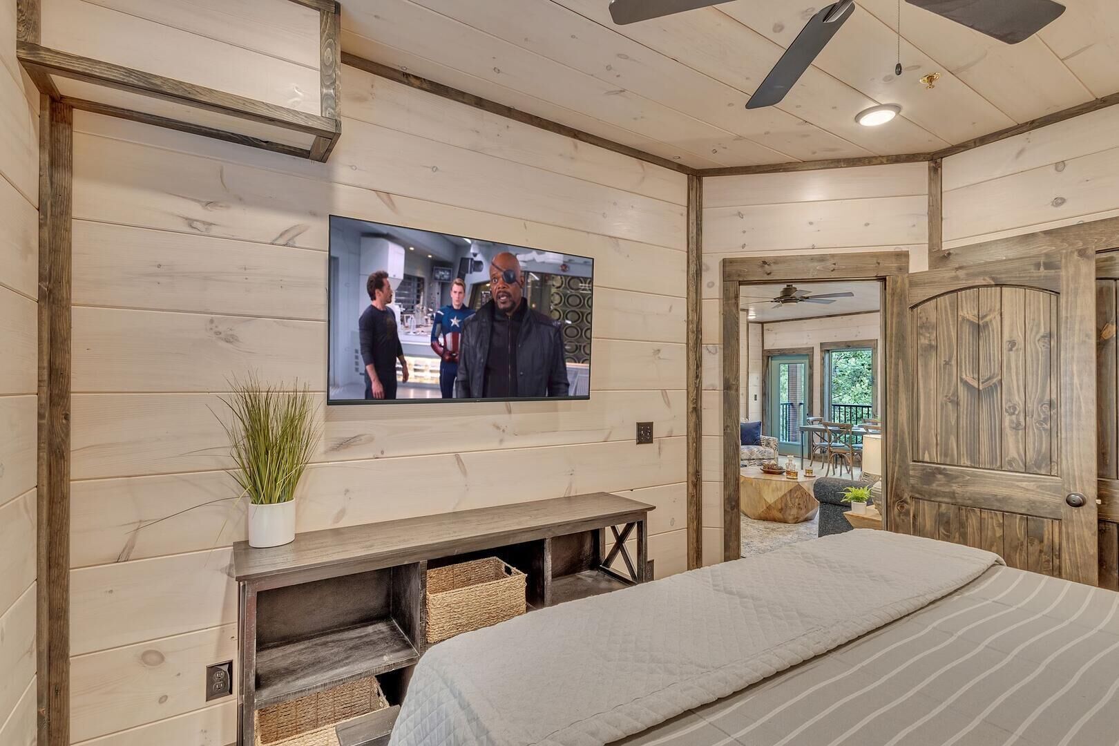 Cabane, plusieurs lits, vue jardin (Friendly Bear Plunge)