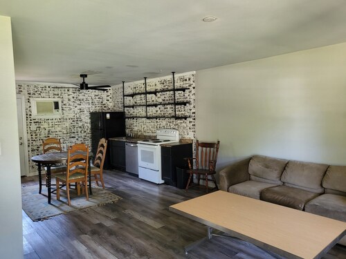 Great Area, 3 blocks to the Bay, just 7 miles to PCB. Lots of parking, Big yard!