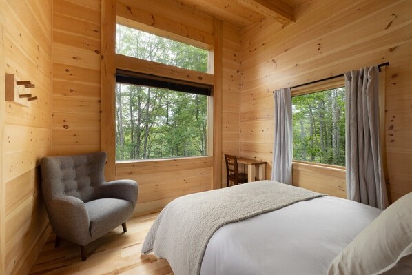 2 chambres, bureau, Wi-Fi, literie fournie