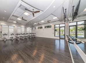 Fitnessbereich