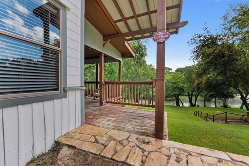 Riverfront Retreat Near Gruene by Barclé