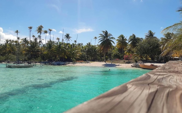 Outdoor pool - Manihi miki lodge (Manihi)