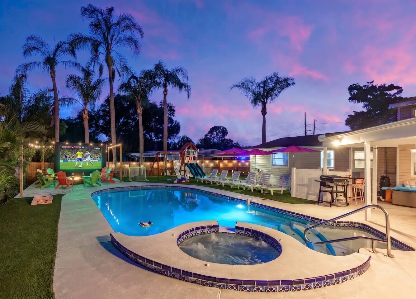 Outdoor pool
