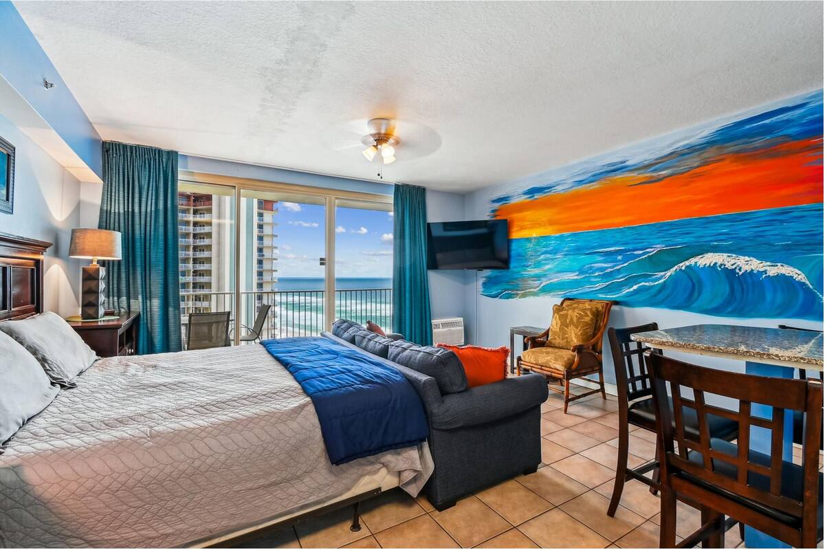 Apartment, Strandblick | Bügeleisen/Bügelbrett, kostenloses WLAN