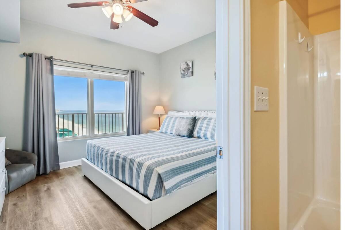 Apartment, Strandblick | Bügeleisen/Bügelbrett, kostenloses WLAN