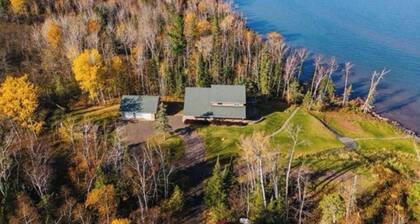 A Private Oasis on Lake Superior with beach. Port Wing, WI