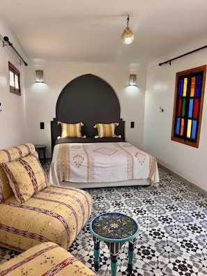 Comfort Double Room | Iron/ironing board, free WiFi - Riad Omi Zelya (Marrakech)