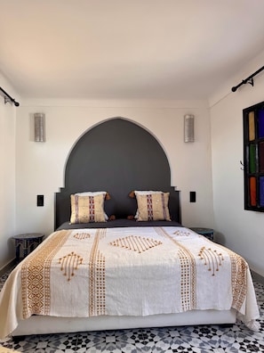 Comfort Double Room | Iron/ironing board, free WiFi - Riad Omi Zelya (Marrakech)