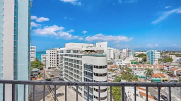 Deluxe Studio, Balcony, Partial Sea View | Property grounds