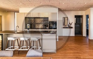 Private kitchen - Lovely home in Roslev with house sea view (Roslev)