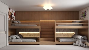 Tabla de planchar con plancha, wifi y ropa de cama 