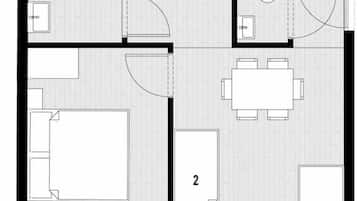 Leilighet, 2 soverom | Planløsning