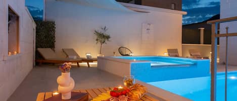 Piscine chauffée