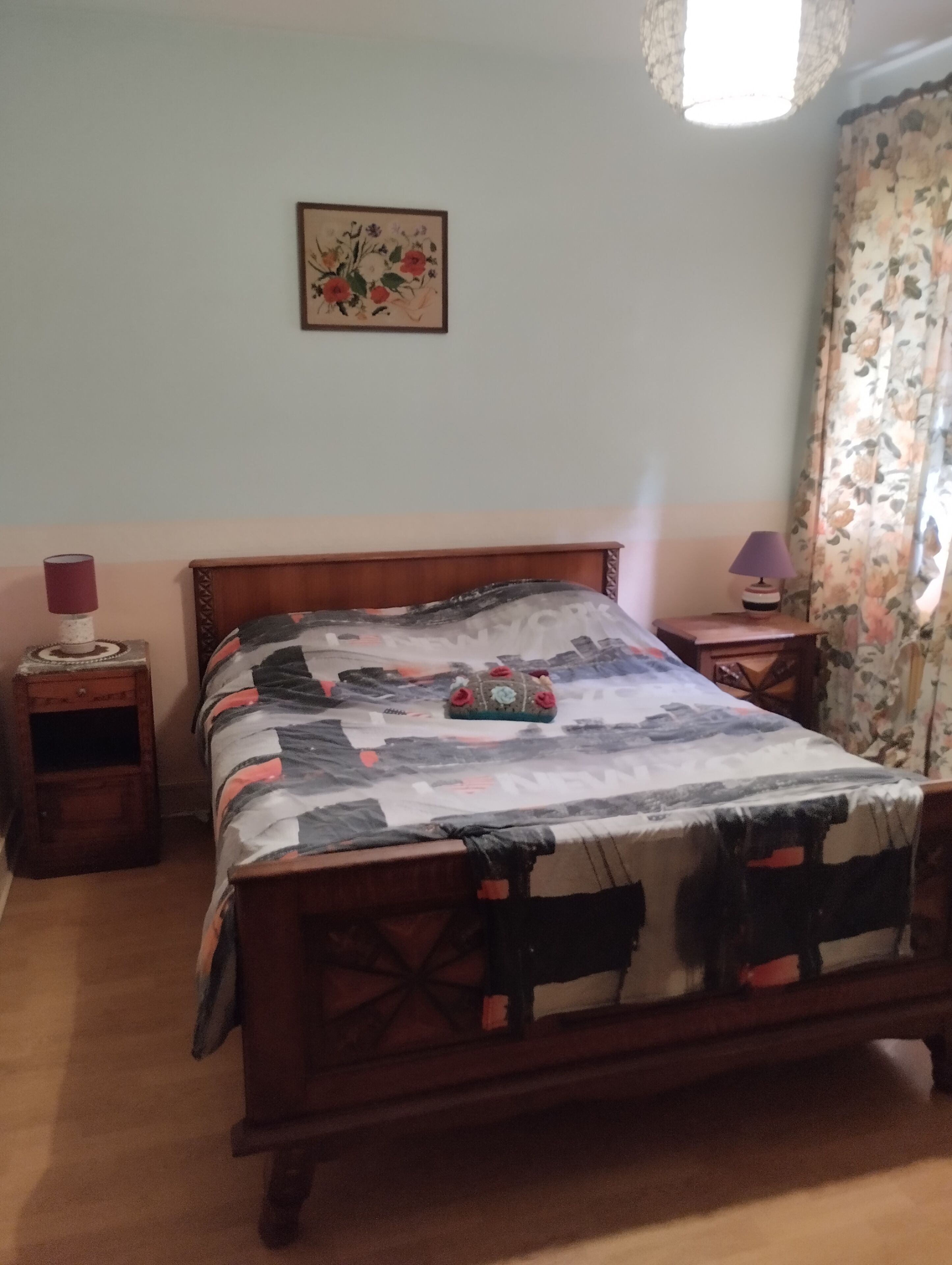 4 dormitorios, tabla de planchar con plancha, wifi y ropa de cama