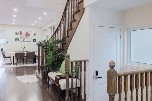 Spacious 4BR Retreat | Backyard | Near Ontario
