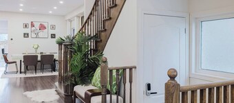 Spacious 4BR Retreat | Backyard | Near Ontario