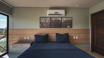 Deluxe Apartment, Pool View | Desk, laptop workspace