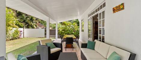 House, Patio, Garden View | Outdoor dining