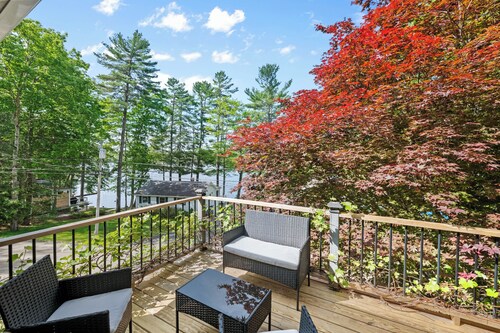 Lake Views • Private Beach • Fire Pit • Game Barn