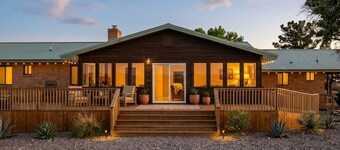 15449 Hwy 187: Private 9-acre retreat with mountain views near T or C.