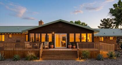 15449 Hwy 187: Private 9-acre retreat with mountain views near T or C.