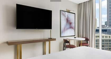Cozy 1bd/1bth suite w/views of Atlanta; walk to 2026 FIFA World Cup matches.