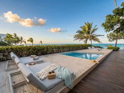 3BR Beachfront Private Pool Ultravioleta Cabarete!