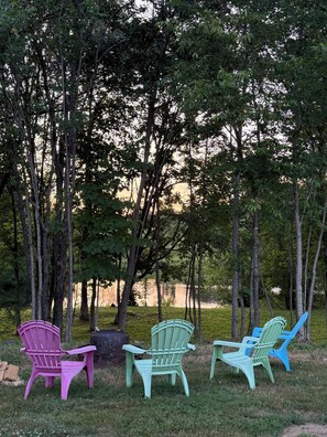 Property grounds - Fabulous 3-bedroom RV with direct access to the Sebasticook River! (Benton)
