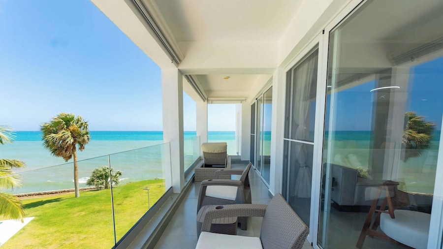 Relax in Style Oceanfront 3 Bedroom Apartment in Sosua