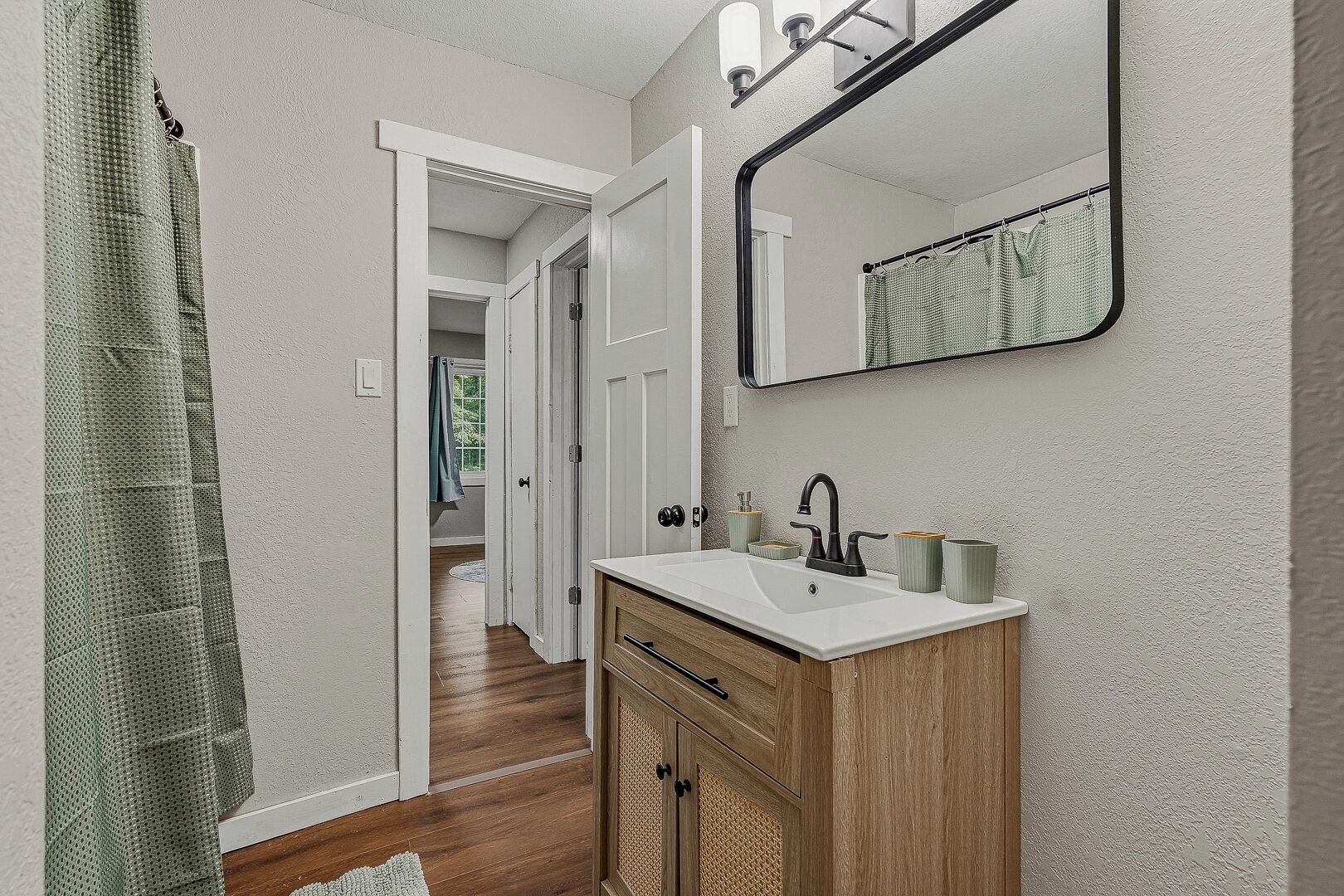 Towels, soap, toilet paper
