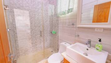 Villa, 3 habitaciones, con acceso para personas discapacitadas, alberca privada | Baño