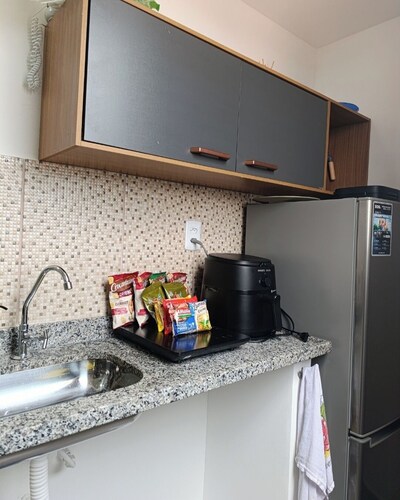 Studio apartment 5 minutes from the historic center of São João Del Rei