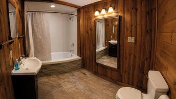 Dusche, Whirlpool, Haartrockner, Bidet