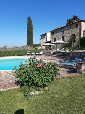 View from property - Podere Il Caggio Appartements (San Gimignano)