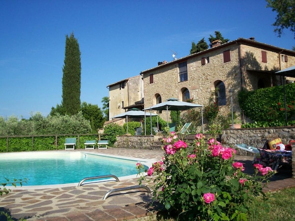 View from property - Podere Il Caggio Appartements (San Gimignano)