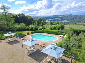 View from property - Podere Il Caggio Appartements (San Gimignano)
