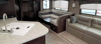Spacious recreational vehicle in Cheyenne 2 bunks two sofa beds and one master