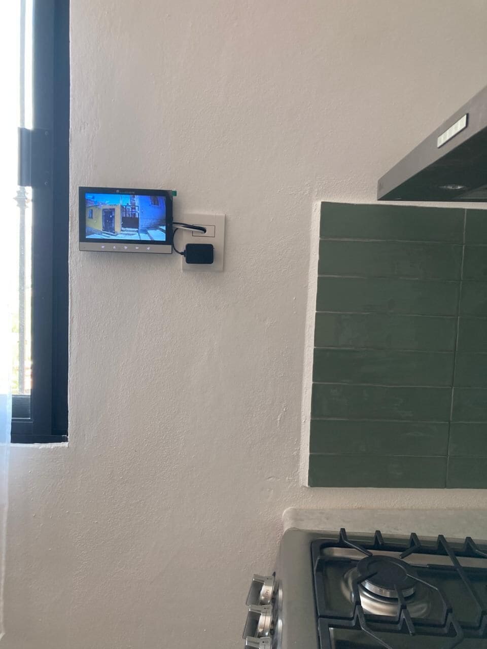 Licuadora y papel de cocina