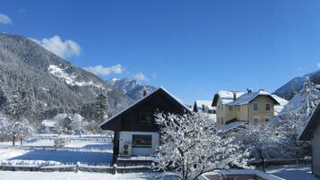 Blick von der Unterkunft