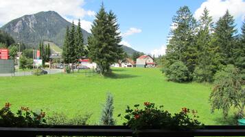 Blick von der Unterkunft