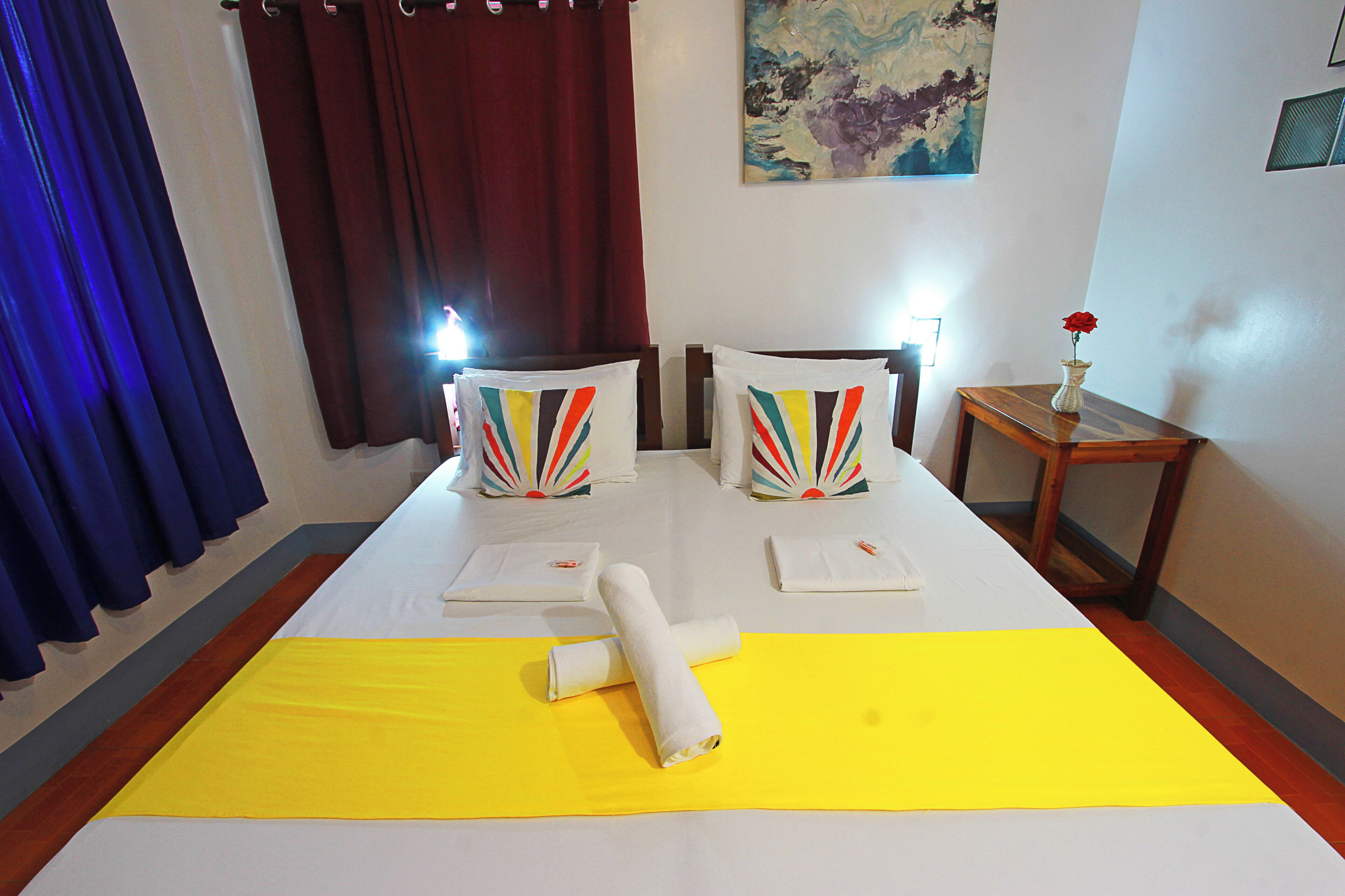 Free WiFi, bed sheets