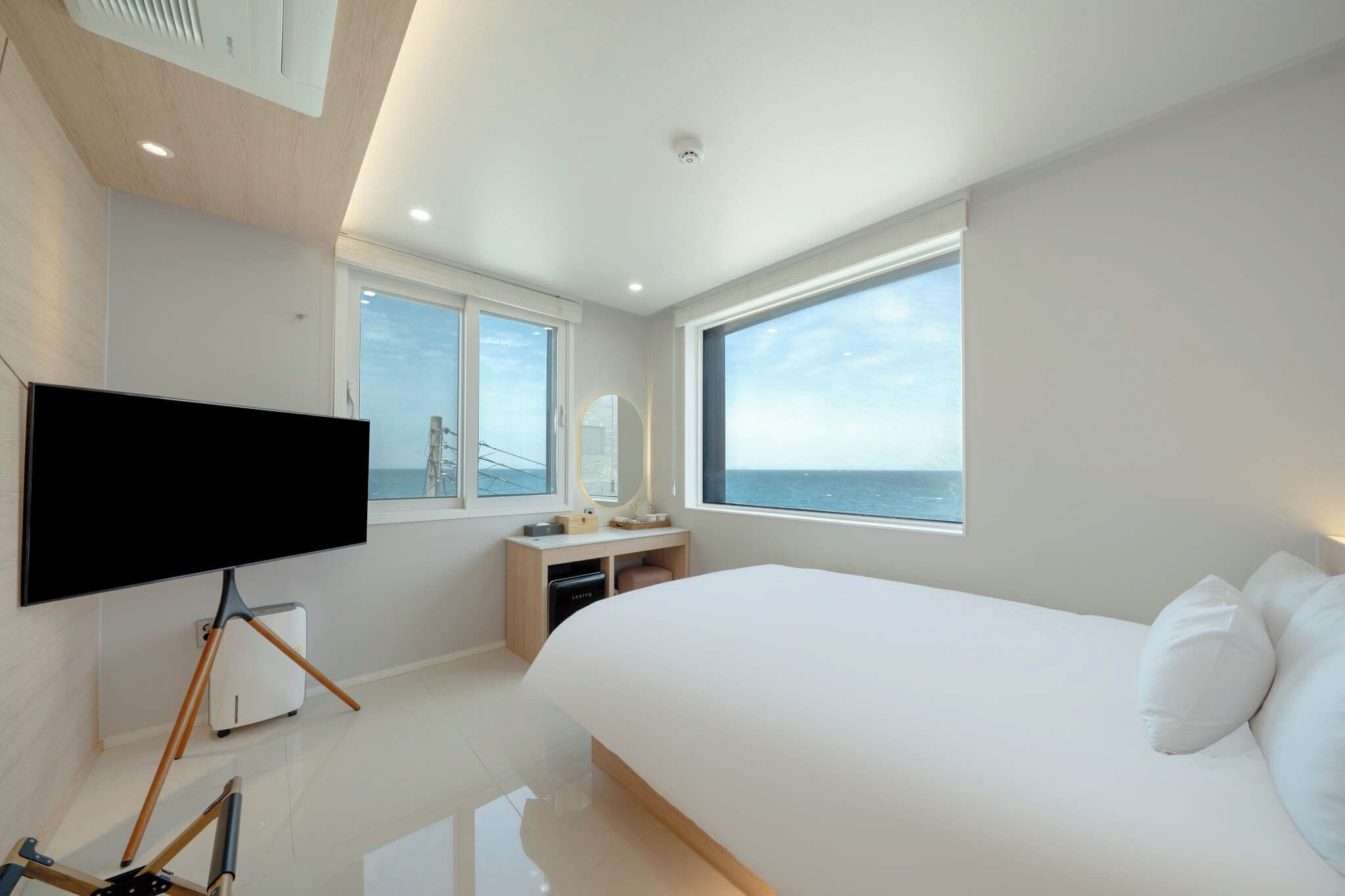 Signature tweepersoonskamer, uitzicht op zee | Uitzicht vanuit de kamer