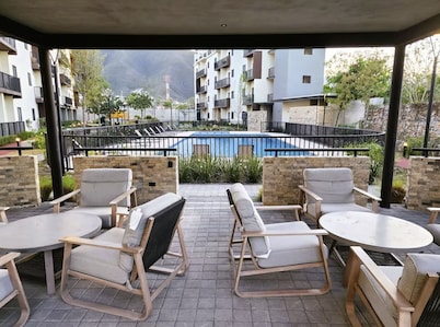 Resort Condo Near the World Cup Stadium | Pool, BBQ, and Balcony